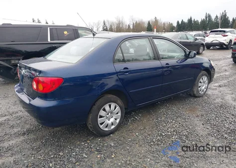 2003 Toyota Corolla Le from USA, damaged, VIN 2T1BR38E73C152707